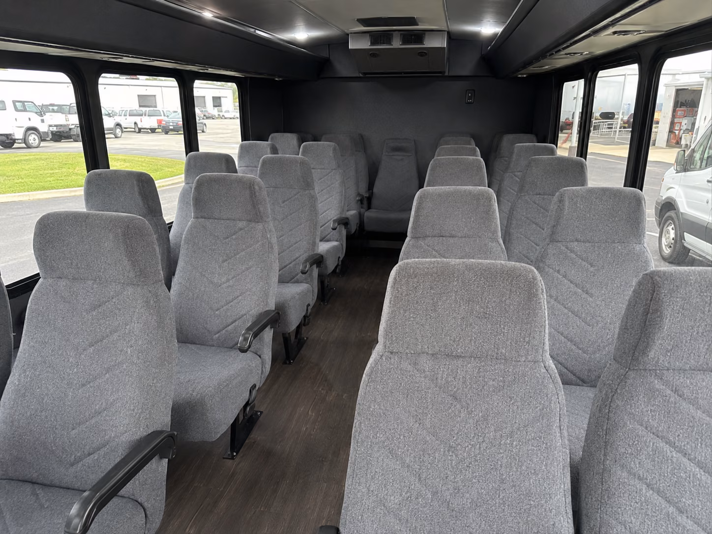 passaic 15 passenger minibus inside