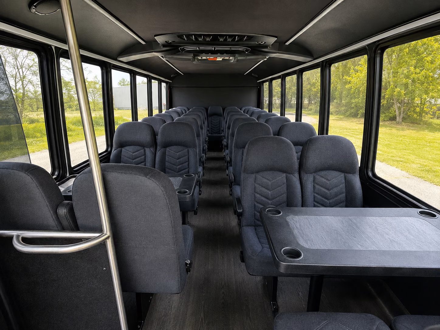 passaic 20 passenger minibus inside