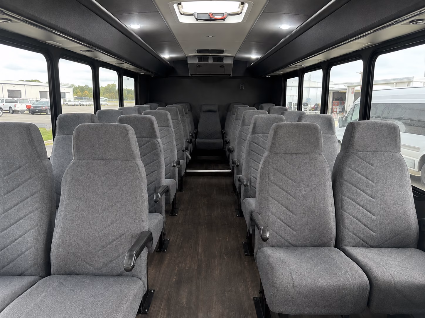 passaic 20 passenger minibus interior