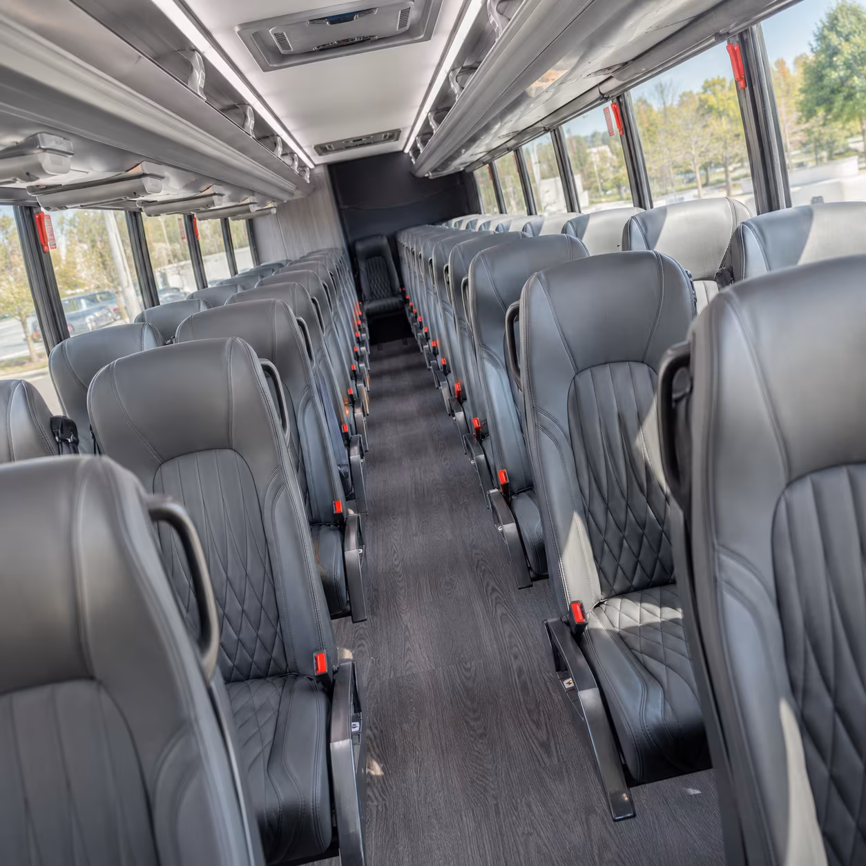 passaic 30 passenger minibus interior